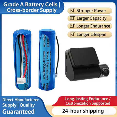 Original HMC1450 70mai Battery 3.7V 500mAh Lithium Battery Dash Cam Pro Car Video Recorder Replaceme