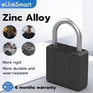 Heavy Fingerprint Padlock With Key Smart HDB Door Lock Outdoor Waterproof Digital Padlock For Gate R