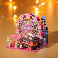 摩天輪 FingerART紙藝術模型 連展示盒 嘉年華系列 (FS-751)