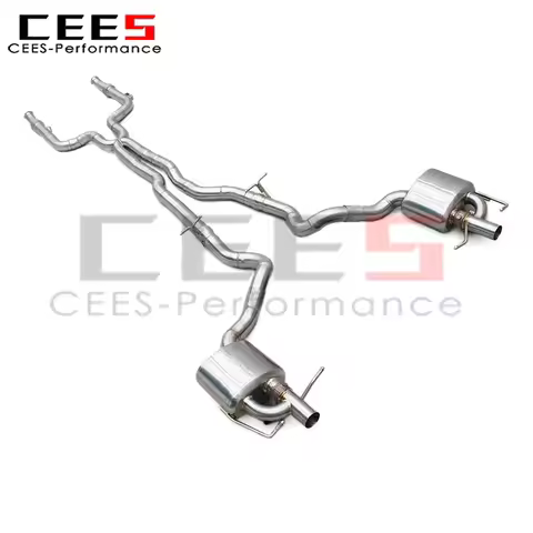 CEES Valvetronic Exhaust for Mercedes-Benz C43 AMG 3.0T 2019-2024 Boska Stainless Steel Exhaust Pipe