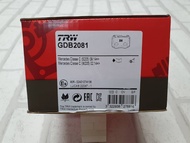 ผ้าเบรคหน้า พร้อมเซนเซอร์ รถเบนซ์ Benz E-Class W213 ( 2016 - ปัจจุบัน ) รุ่น E 220 d 2.0 ช่วงล่