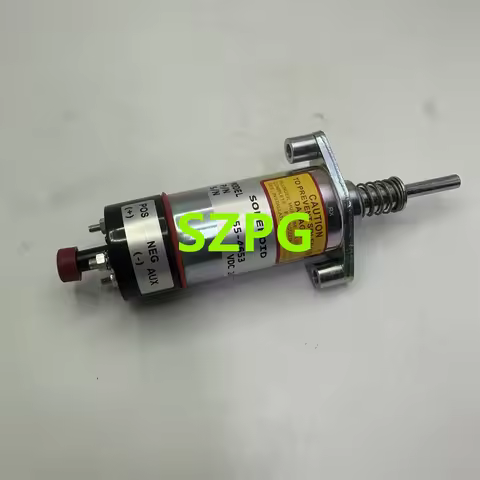 24V Stop Solenoid Valve 155-4653 3E-7985 for Excavator 330-A 330 L 350-A 330B Fuel Shut Solenoid Val