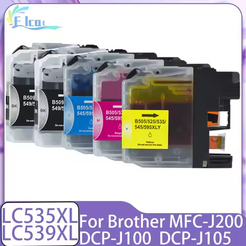 LC535 LC535XL LC539 LC539XL Ink Cartridge 535 539 Ink Cartridge Compatible For Brother DCP-J100 DCP-