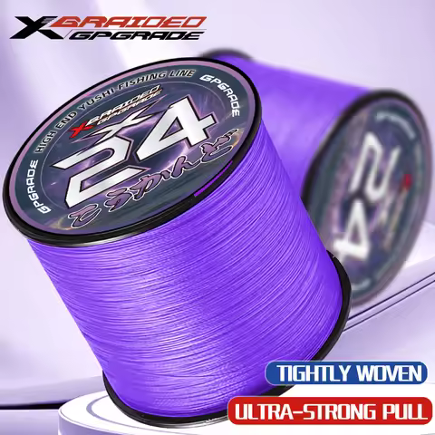 New ygk g-soul X24 Strands PE Braided Fishing Line 300/500/1000M Ultra Multifilament Fishing Line Su