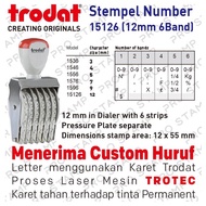 Trodat 15126 6-Digit Manual Stamp
