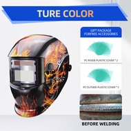 Solar Auto Darkening Electric True Color Wlding Mask/Helmet/Welder Cap/Welding Lens/Eyes Mask for We