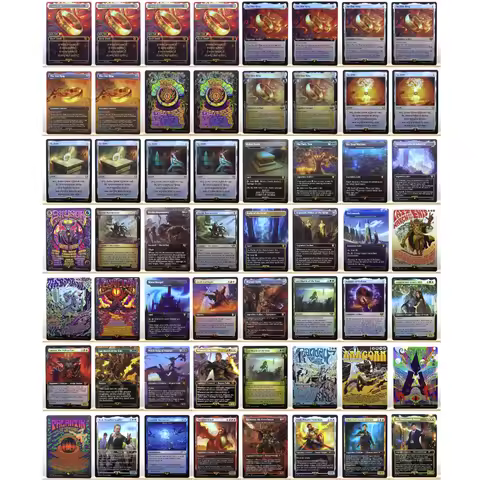 Whole Set Tcg proxy cards black lotus power9 dual lands shock lands fetch lands The One Ring Sol Rin