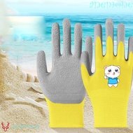ANEMONE Garden Work Gloves, Breathable Waterproof Kid Gardening Gloves, Cartoon Animal Pattern Safet