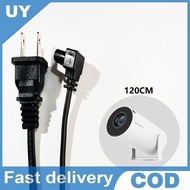 HY300/HY320 Projector 1.2m Original Extended Power Cord AC Cable Extension Cable Charging Projector 
