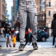 Men's slim fit cargo jeans, men's slim fit cargo jeans, stretchy, comfortable distro BDg jeans men