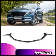 Joyfulness Bumper Grill Cover  2Pcs Front Lower Grille Trim Glossy Black for CX‑5 CX‑8 2017‑2019
