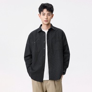 Hansca | เสื้อเชิ้ตแบบสบายๆลายสก็อตสำหรับผู้ชายจาก Oxford Cotton