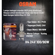 Osram H4 24V 100/ 90W 62248 Halogen Headlamp Bulb H4 Bulb