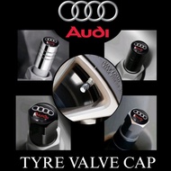 Audi Tyre Valve Cap Audi Tire Valve Cover (4 pcs) .