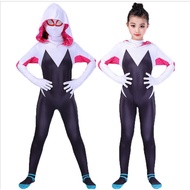 Latest children men's women's Gwen costume Gwendolyn Maxine Stacy Sentai suit spider female cosplay Halloween girl costume