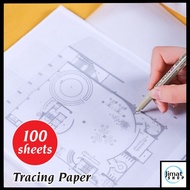 A3 Tracing Paper | 115gsm 200gsm | Translucent Paper | Drafting Paper | 描图纸
