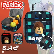 Roblox Lunch Bag For Kids Anime School Student Insulation Bag Lunch Box For Boys