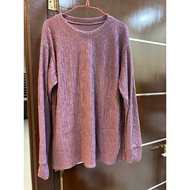 Baju Raya Set- Team warna Purple- Muslimah Long blise and pant Muslimah Plain Baju Wanita Perempuan 