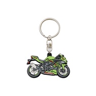 KAWASAKI Ninja ZX-4RR Official Rubber Keychain J7002-0165