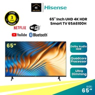 (Deliver by Courier)Hisense 65" Inch UHD 4K HDR Smart TV 65A6100H 电视机