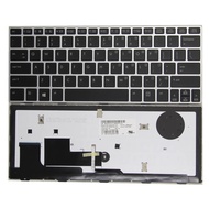 Original 100%New US For HP Elitebook Revolve 810 G1 810 G2 810 G3 Sliver Frame Backlight English Laptop Keyboard 706960-001