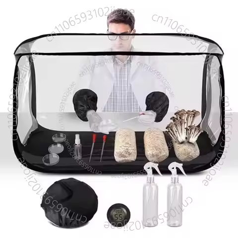 Large Stationary Air Box Mushroom Growing Tent - 38x20x25 Inches Large Clean Air Work Station
