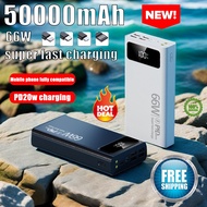 SG fast charging power bank 50000mAh With 4 USB 3 inputs Portable charger iphone 20000mAh powerbank