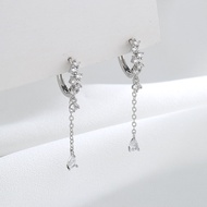 Khuyên tai bạc nữ HELINO dải đá dài nữ tính T22