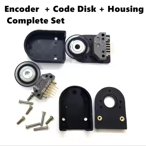 1pcs HEDS-9140#B00 Industrial Encoder Three-channel 1000 Lines Read Head + Code Disk + Housing Compl