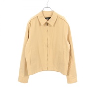 [Used] Gucci Yellow Cotton Drizzler Jacket for Men, Used A