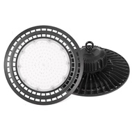 Lampu UFO LED Rentas Sempadan 100W Bengkel Kilang Lampu Siling Kalis Air Gudang Stadium Lampu Indust