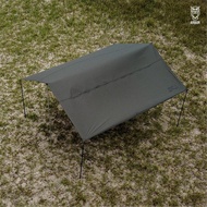ARBOR Outdoor Equipment Vinyl Square Canopy Portable Picnic Rainproof Sunscreen Korean Owl Camping