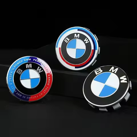4PCS for BMW X5G05 G31 E24 E63 F20 G20 E70 F15 G05 F87 G87 E30 56mm 68mm Wheel Center Hub Cap Badge 