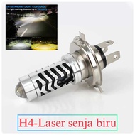 LAMPU LED MOTOR H4 LASER 2 WARNA PLUS DEVIL| LED H4 LASER MOTOR UNIVERSAL | BOHLAM LED H4 MOTOR HIGH