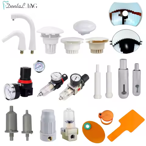 1Pc Dental Chair Accessories Connector Dental Handpiece Holder Water Filter Tray handle Strong Sucti