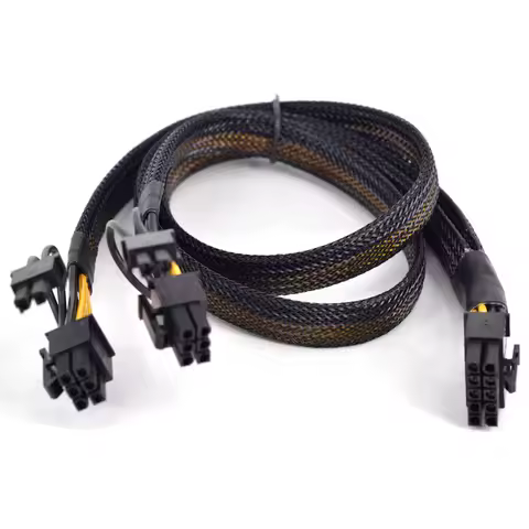 10 Pin to PCI-e 6+2 Pin 8 Pin Power supply cable For HP ProLiant DL380 G6 G7 Server Motherboard PCI 