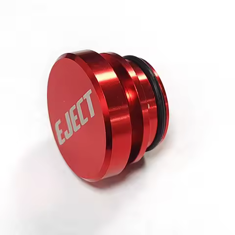 Universal Billet Aluminum Cigarette Lighter Plug Delete Fitment Fits Most auto with FIRE MISSILE and