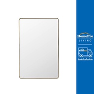 HomePro กระจกเงาตกแต่ง MOYA AL058-SQ 60X90 ซม. สีทอง แบรนด์ MOYA