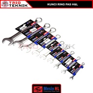H&L Premier Key Chrome Vanadium Wrench 8 10 12 13 14 17 19 21 22 24 mm