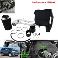 Cold Air Intake Black + Heat Shield For 09-13 Chevy Silverado 1500 V8 4.8L 5.3L