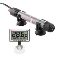 Aquarium Heater Kit with LCD Digital Thermometer Fish Tank Heating Rod Waterproof Temperature Meter Temperature Controller Set
