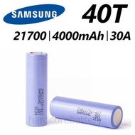 Genuine NEW 100% Samsung 40T INR 21700 4000mAh 35A Li-Ion 3.7V 4.2V Rechargable high drain Power Too