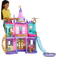 Mattel Disney Princess Toys, Ultimate Castle 4 Ft Tall with Lights & Sounds, 3 Levels, 10 Play Areas