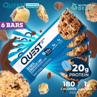 Quest Protein Bar - 6 Bar - โปรตีนบาร์ ขนมคลีน ( 6 ชิ้น )