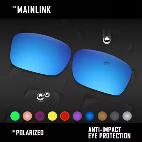 OOWLIT Lenses Replacements For Oakley Mainlink OO9264 57mm (NOT Fit for Mainlink XL 61mm)Sunglasses 