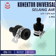 Konektor Kran Air Universal Sambungan Selang Air Tap Adaptor Quick Connector Fleksibel Selang Air