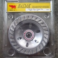 Badak Grinding Disc 4 ''(105mm) Diamond Wheel CupBadak Grinding Wheel 4'' (105mm) Diamond Grinding W
