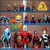 The Incredibles: Mr Incredible Elastigirl Violet Dash Jack-Jack Frozone Syndrome Edna bottle caps