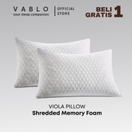 Vablo Viola memory foam Pillow - BUY 1 GET 1 - micro memory foam