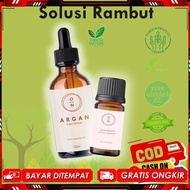 Latest Nature Hair Oil Lavender With Argan Treatment for Hair Loss and Baldness Bh-43